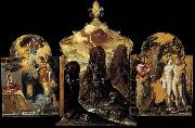 El Greco The Modena Triptych oil on canvas